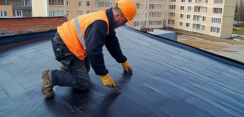 Residential TPO Roof Repair in Des Plaines
