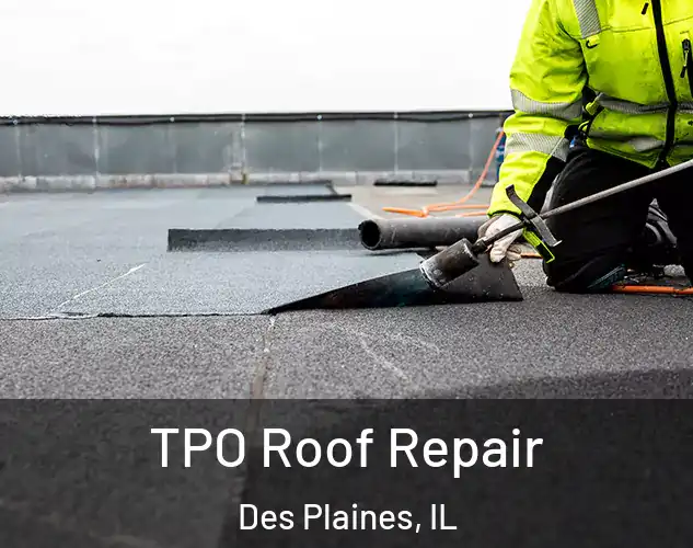  TPO Roof Repair Des Plaines, IL